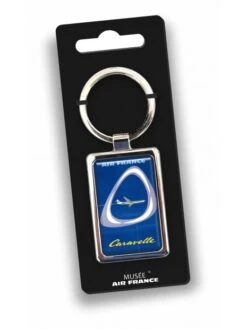 Porte-clés Métal Air France Caravelle -BOUTIQUE AERO porte cle metal air france caravelle 2
