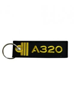 Porte-clés A320 Co-pilote / 3 Galons