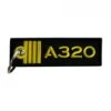 Porte-clés A320 Commandant De Bord / 4 Galons -BOUTIQUE AERO porte cles a320 commandant de bord 4 galons