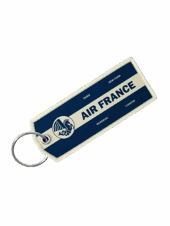 Porte-clés Air France Flamme Vintage Bleu Nuit