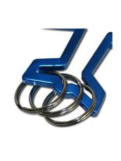 Porte-clés Airbus Mousqueton Avion -BOUTIQUE AERO porte cles airbus triple en metal 2