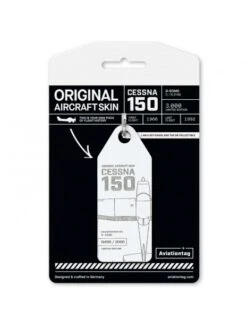 Porte-clés Aviationtag Cessna 150 D-EOMO