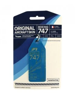 Porte-clés Aviationtag B747 Corsair F-GTUI