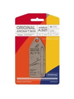 Porte-clés Aviationtag A321 Asiana Airlines HL7594