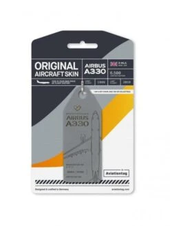 Porte-clés Aviationtag A330 Thomas Cook Airlines G-MLJL