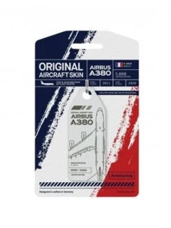 Porte-clés Aviationtag A380 Air France F-HPJF