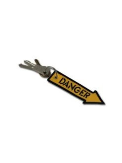 Porte-clés Danger - Aviation Passion
