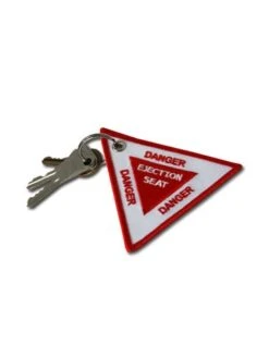 Porte-clés Danger Ejection Seat - Aviation Passion