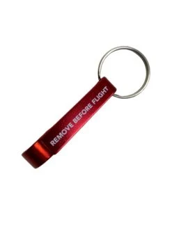 Porte-clés Décapsuleur Remove Before Flight