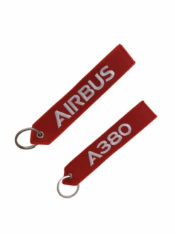 Porte-clés Rouge A380 Airbus -BOUTIQUE AERO porte cles rouge we make it fly a380 airbus 1