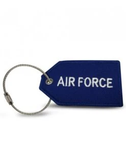 Porte-étiquette Bagage US Air Force Bleu
