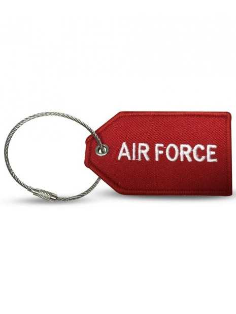 Porte-étiquette Bagage US Air Force Rouge 3 Porte-étiquette Bagage US Air Force Rouge