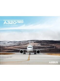 Poster Airbus « A320neo Vue De Face » - 50 X 40 Cm