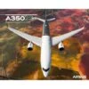 Poster Airbus « A350XWB Vue De Face » - 50 X 40 Cm -BOUTIQUE AERO poster a350xwb vue de face