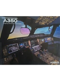 Poster Airbus « A350 Vue Du Cockpit » - 50 X 40 Cm