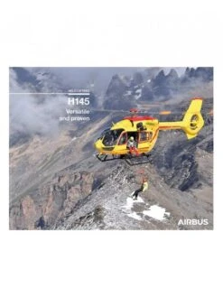 Poster Airbus « Hélicoptère H145 » - 50 X 40 Cm