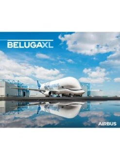 Poster Airbus « Beluga XL Vue Au Sol » - 50 X 40 Cm