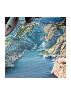 Poster Benjamin FREUDENTHAL - « 31 Juillet 1944 - P38 Saint-Exupéry » - 80 X 60 Cm -BOUTIQUE AERO poster benjamin freudenthal 31 juillet 1944 p38 saint exupery 2