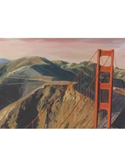 Poster Benjamin FREUDENTHAL - « Lockheed Constellation, San Francisco Bay » - 80 X 60 Cm -BOUTIQUE AERO poster benjamin freudenthal bearcats escadrille limousin 1