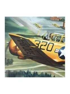 Poster Benjamin FREUDENTHAL - « North American T6 » - 70 X 50 Cm -BOUTIQUE AERO poster benjamin freudenthal north american t6 2