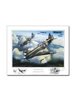 Poster Benjamin FREUDENTHAL - Dewoitine D520 - Pierre LE GLOAN