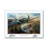 Poster Benjamin FREUDENTHAL - « Spitfire MK5, Jacques Andrieux » - 70 X 50 Cm -BOUTIQUE AERO poster jacques andrieux spitfire mk vb punjab squadron