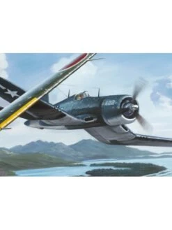 Poster Mitsubishi A6M3 Et Corsair F4U-1D -BOUTIQUE AERO poster mitsubishi a6m3 et corsair f4u 1d 2