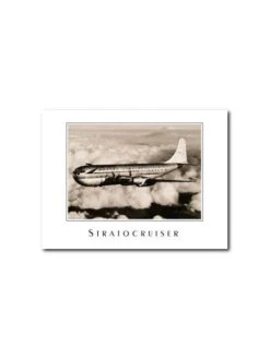 Poster Noir Et Blanc Stratocruiser