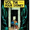 Poster Tintin - Vol 714 Pour Sydney