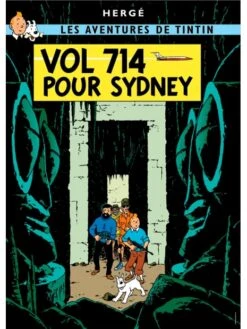 Poster Tintin - Vol 714 Pour Sydney