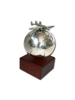 Presse-papier Globe Constellation En étain Massif Serge LEIBOVITZ