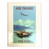 Affiche Air France « Extrême Orient » - 30 X 40 Cm -BOUTIQUE AERO pret a encadrer extreme orient grand format