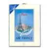 Affiche Air France « Paris - Tour Eiffel » - 30 X 40 Cm -BOUTIQUE AERO pret a encadrer paris tour eiffel grand format