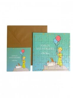 Puzzle Le Petit Prince - Anniversaire - Avec Carte Et Enveloppe
