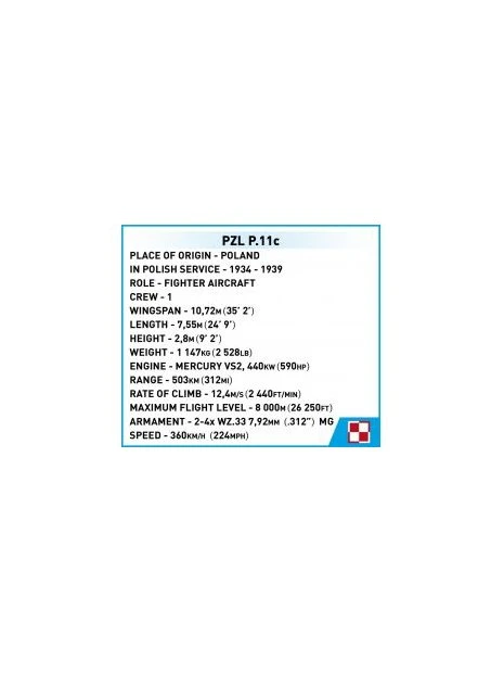 PZL P11c - COBI 15 PZL P11c - COBI – Image 13