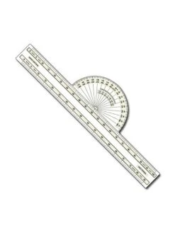 Règle Sporty's Avec Rapporteur Fixe