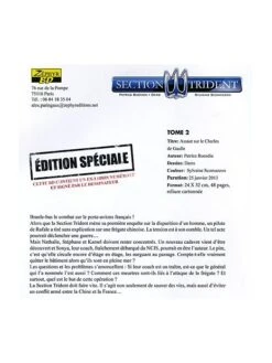 Section Trident - Tome 2 : Assaut Sur Le CDG (Édition Spéciale) -BOUTIQUE AERO section trident tome 2 assaut sur le cdg edition speciale 1 3