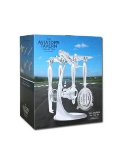 Set à Cocktail - Forme Avion -BOUTIQUE AERO set a cocktail forme avion 9