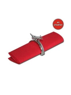 Set De 4 Portes Serviette - Forme Avion -BOUTIQUE AERO set de 4 portes serviette forme avion 1