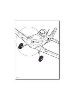 Set De Coloriage Planes - Avec 1 Palette De 6 Couleurs à L'eau Et 1 Pinceau -BOUTIQUE AERO set de coloriage planes avec 1 palette de 6 couleurs a l eau et 1 pinceau 2