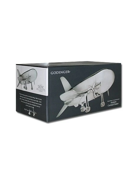 Shaker à Cocktail - Forme Avion 9 Shaker à Cocktail - Forme Avion – Image 7