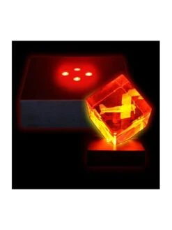 Socle Pour Bloc De Verre 4 LED