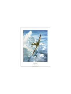 Poster Benjamin FREUDENTHAL - « Spitfire ! » - 80 X 60 Cm