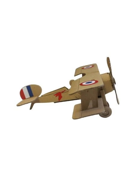 Maquette Carton Biplan à Monter 3 Maquette Carton Biplan à Monter